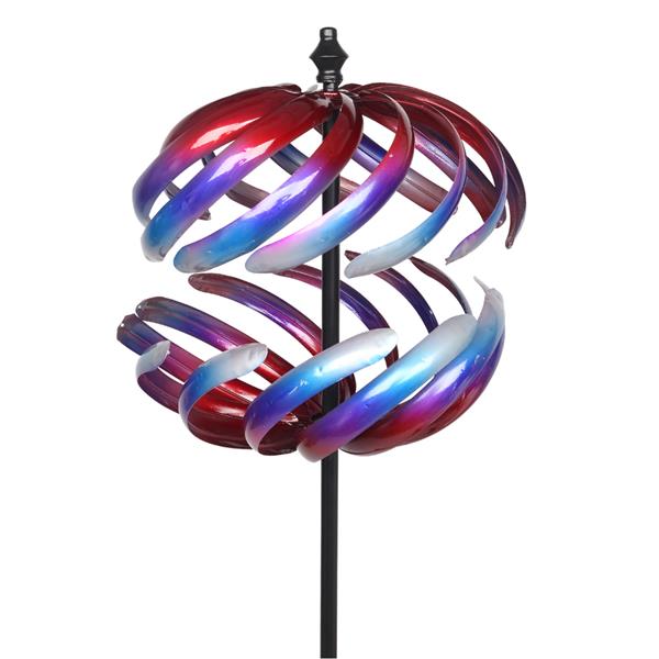 Multicolored Windmill 3D Spherical Shape 