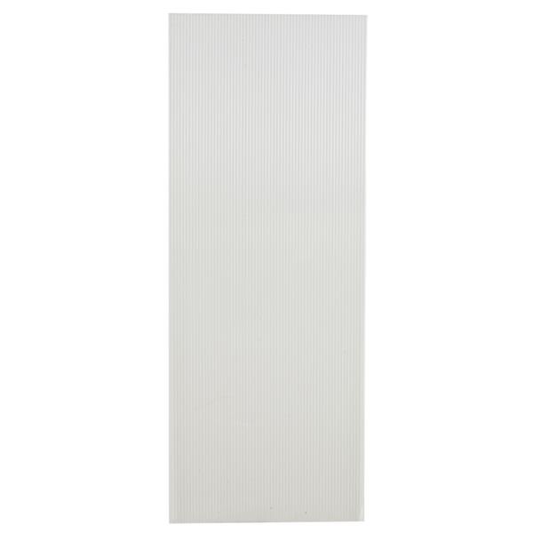 [US-W]HT-300 x 100 Household Application Door & Window Rain Cover Eaves Transparent Board & Gray Holder 