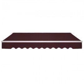 13x8 ft Retractable Awning Wine Red