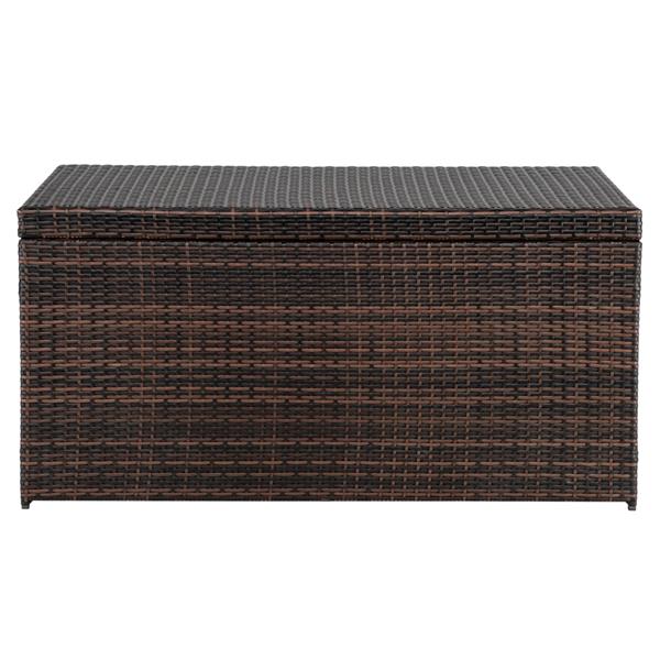 Simple And Practical Outdoor Deck Box Storage Box Brown Gradient 